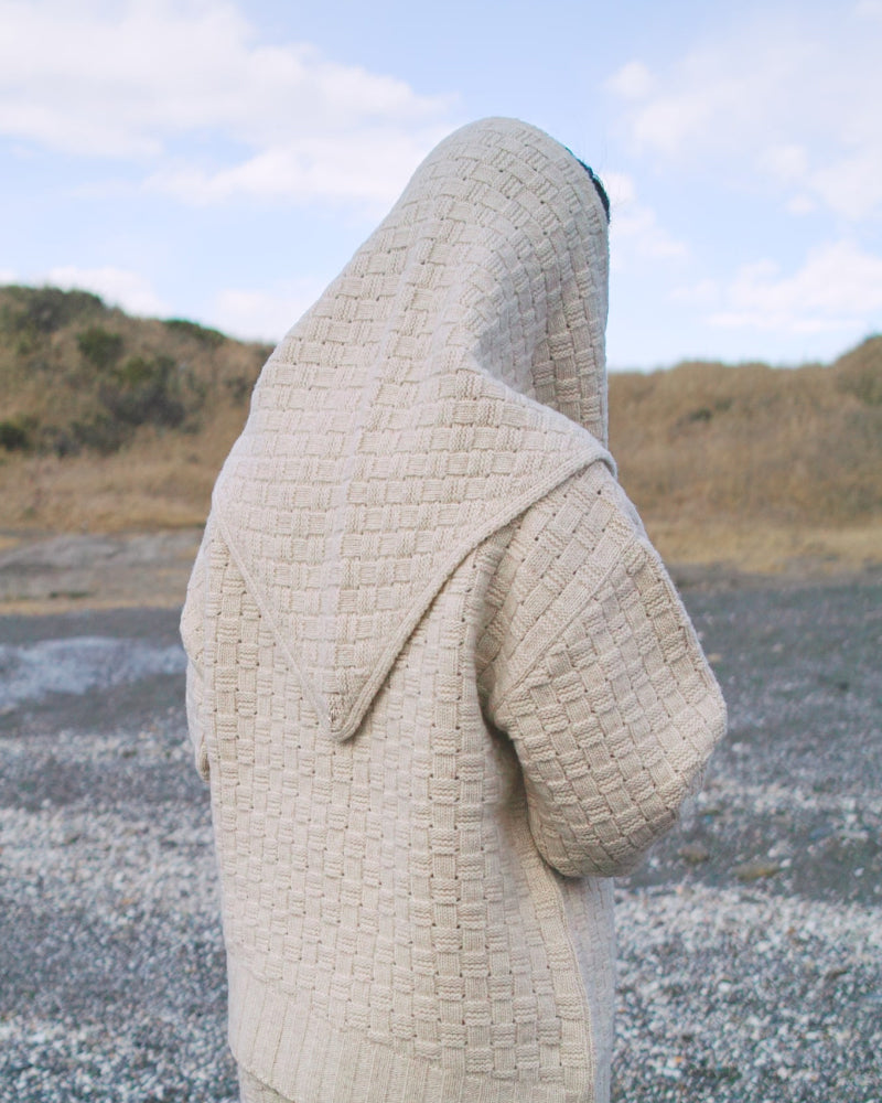BLOCK PATTERN SCARF/YULA/Y L 25-A 001