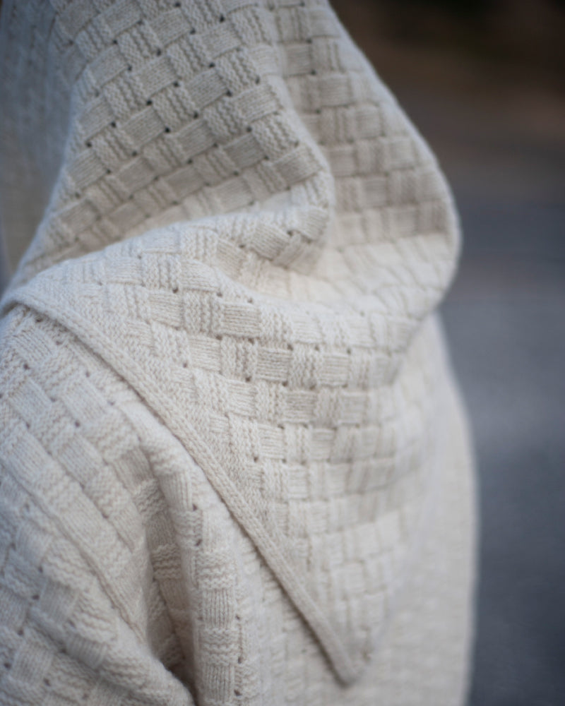 BLOCK PATTERN SCARF/YULA/Y L 25-A 001