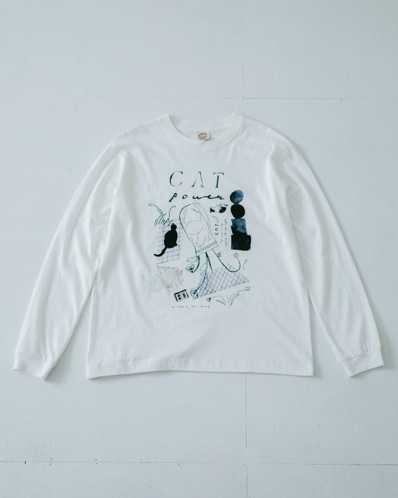 catpower ロングスリーブTシャツ