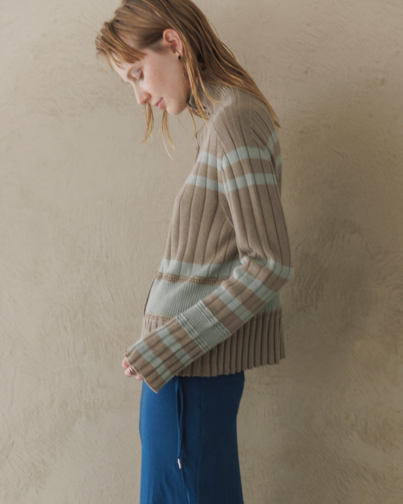 Cotton knit sweater/ JöICEADDED