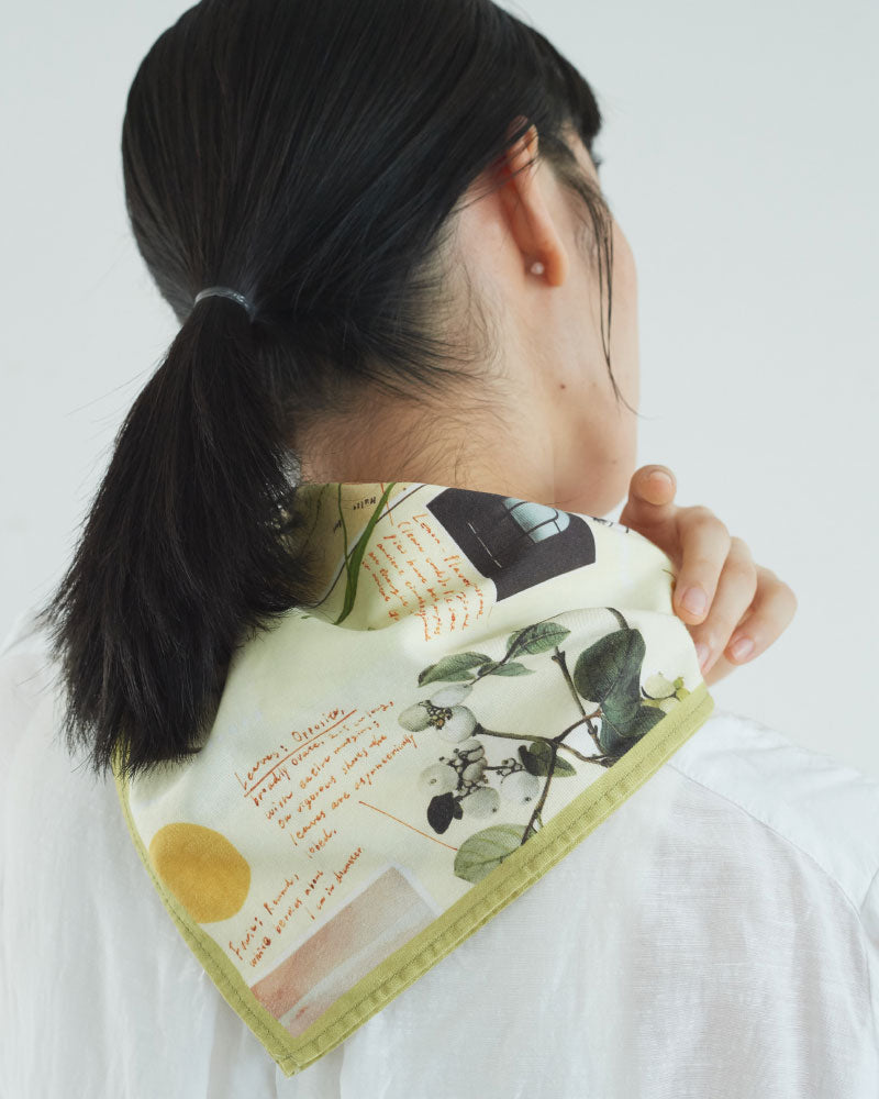 【予約】vent de moe ハンカチ LEMON