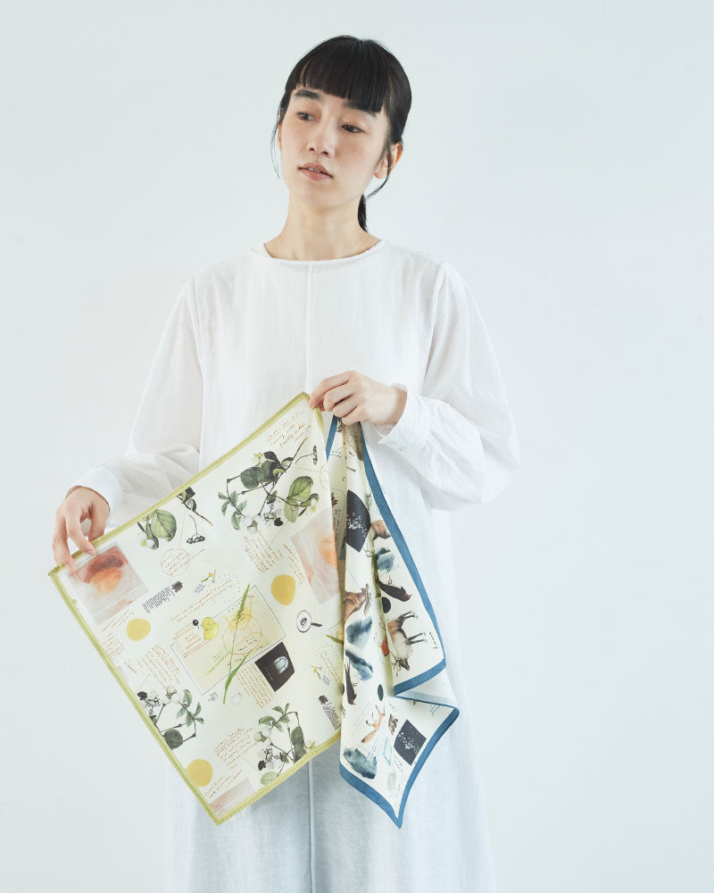 【予約】vent de moe ハンカチ LEMON