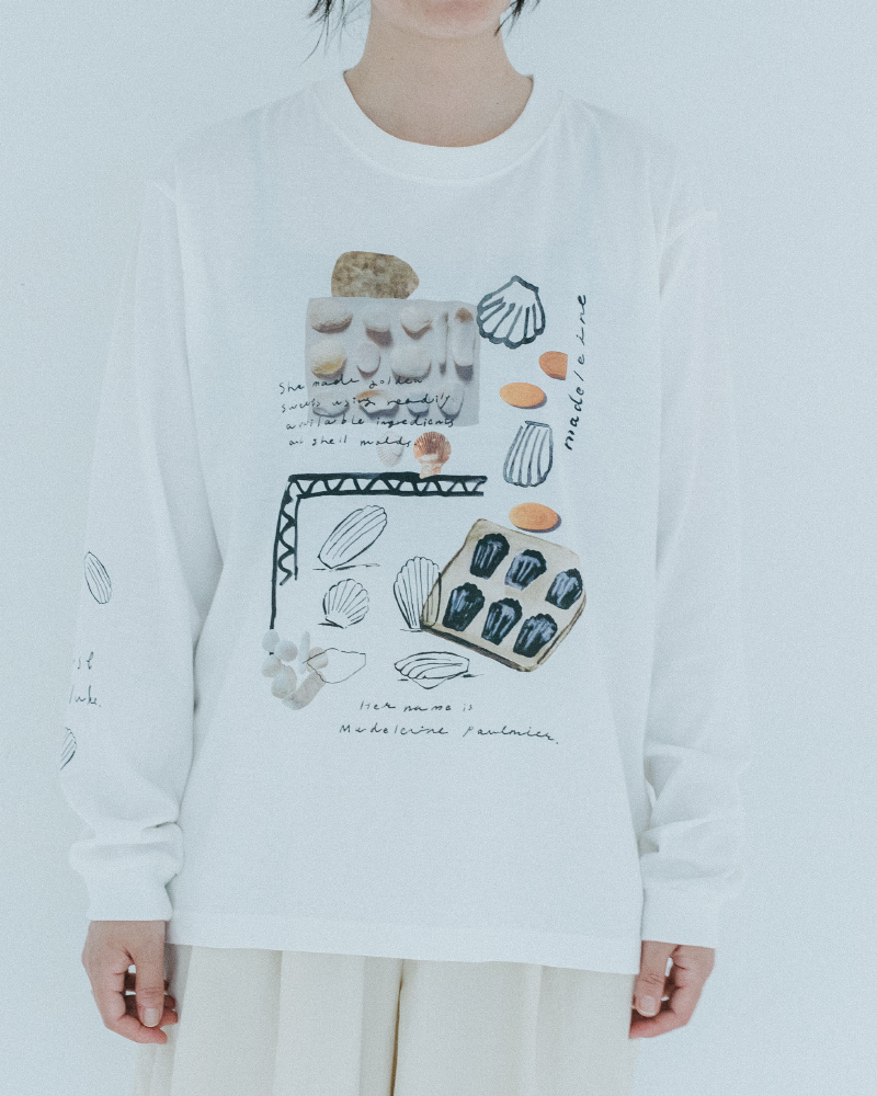 madeleine ロングスリーブTシャツ