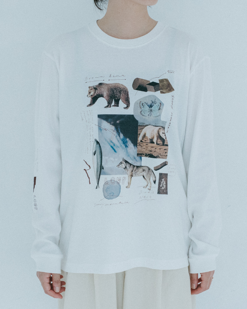 winteranimal ロングスリーブTシャツ