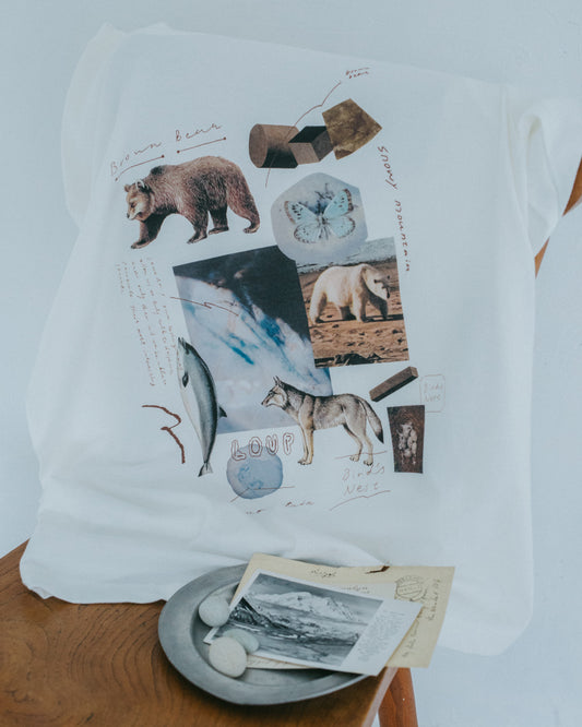 winteranimal ロングスリーブTシャツ/SLN
