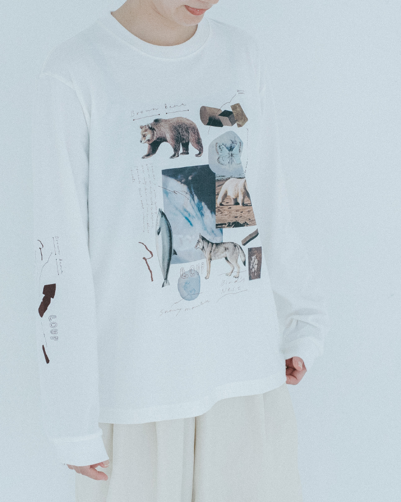 winteranimal ロングスリーブTシャツ